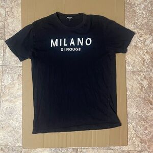 Milano Di Rouge Navy Blue Men's Tee